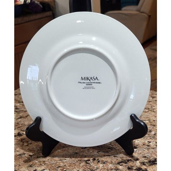 Mikasa Italian Countryside Salad Plates DD900 8-1/2" (Qty 1) white - Picture 6 of 8